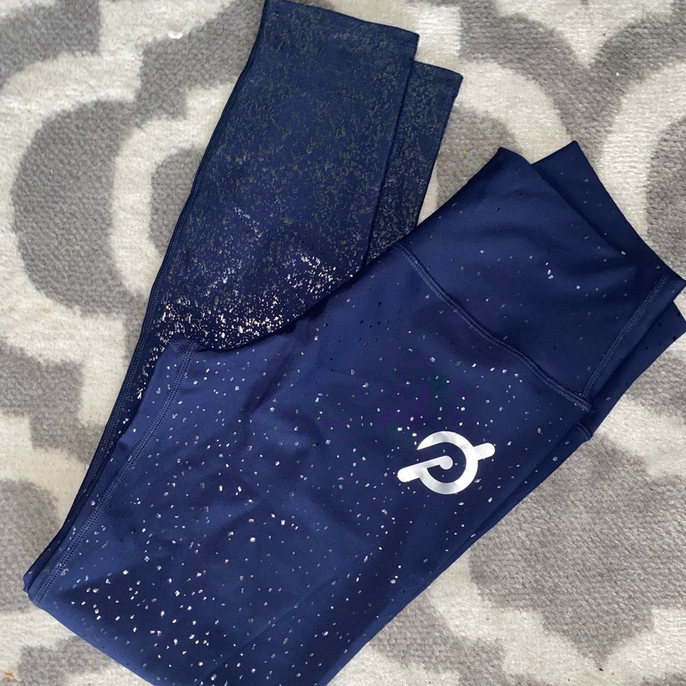 Peloton Sparkle leggings Size XL NEW